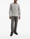 Bruuns Bazaar Button-fastening Pocket Shirt In Gray