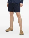 Bruuns Bazaar Button-fastening Shorts In Blue