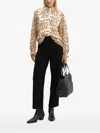 Bruuns Bazaar Floral-embroidered Ruffled Blouse In Multi