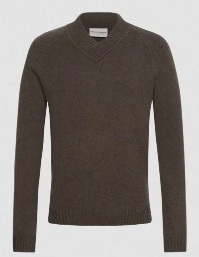 Bruuns Bazaar Men's Douglas Sweater In Brown
