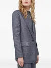Bruuns Bazaar Single-button Blazer In Blue