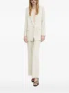 Bruuns Bazaar Single-button Blazer In White