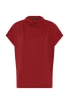 Bruuns Bazaar Women's Ginae Blouse In Deep Claret In Burgundy