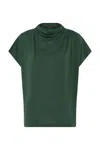 Bruuns Bazaar Women's Ginae Blouse In Forest In Green