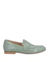 Bryan Blake Loafers In Sage Green