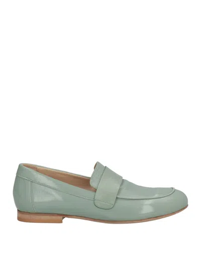 Bryan Blake Loafers In Sage Green