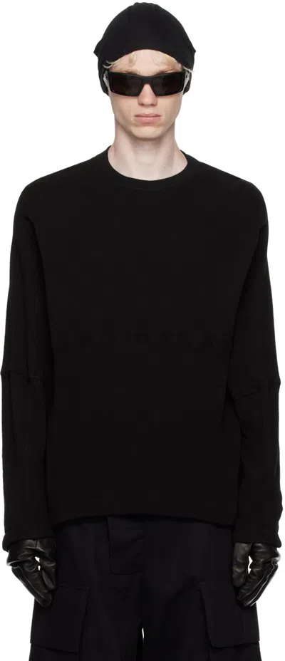 Bryan Jimene`z Black Body Warmer Thermal Sweatshirt