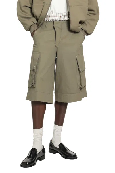 Bryan Jimene`z Cargo Shorts In Brown