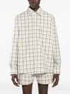Bryan Jimene`z Check-pattern Shirt In Multi