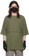 Bryan Jimene`z Ssense Exclusive Green T-shirt In Pine Green