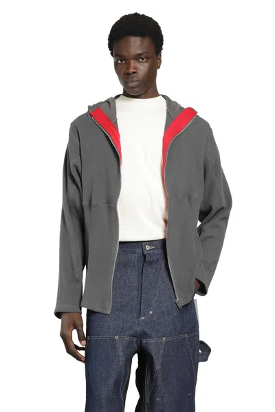 Bryan Jimene`z Thermal Zip-up Hoodie In Pattern