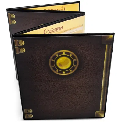 Brybelly Holdings The Masters Tome Customizable Dm Screen, Black