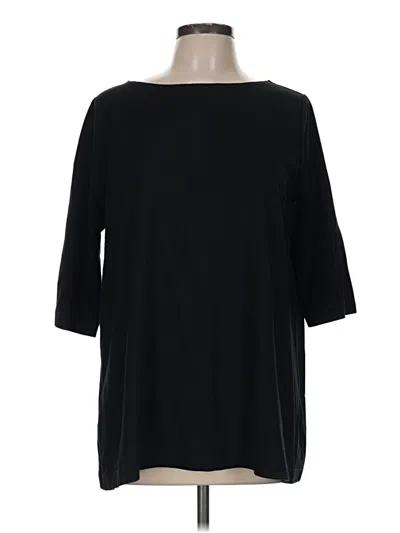 Pre-owned Bryn Walker 3/4 Sleeve T-shirt In Black