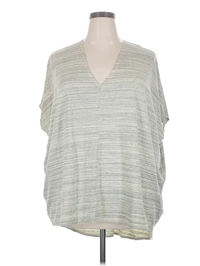 Pre-owned Bryn Walker 3/4 Sleeve T-shirt In Gray