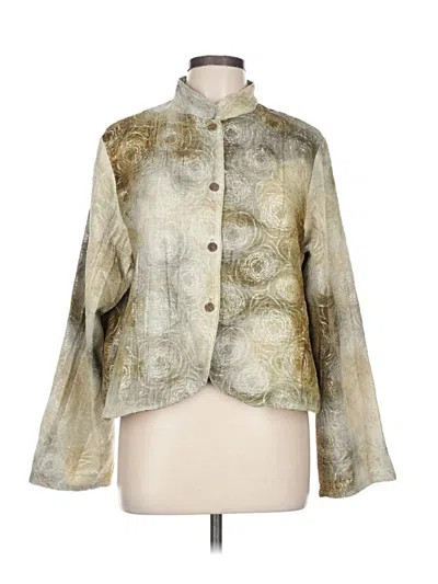 Pre-owned Bryn Walker Cardigan Sweater In Gold