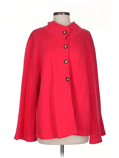 Pre-owned Bryn Walker Cardigan Sweater In Red