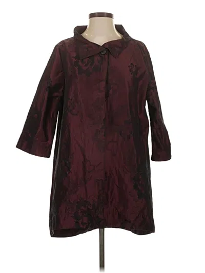 Pre-owned Bryn Walker Jacket In Burgundy