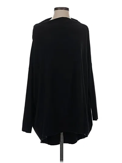 Pre-owned Bryn Walker Long Sleeve Top Black Turtleneck Tops