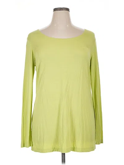 Pre-owned Bryn Walker Long Sleeve T-shirt In Green