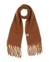 Bsb Jeans Woman Scarf Camel Size - Polyester In Brown