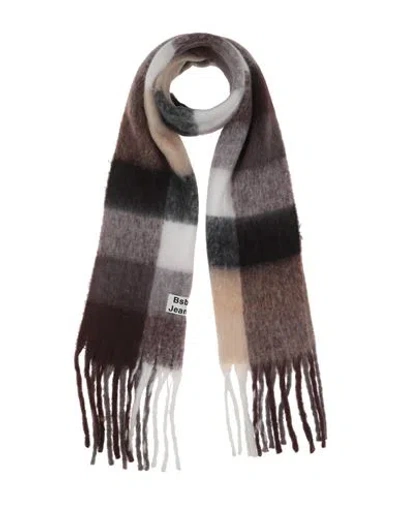 Bsb Jeans Woman Scarf Taupe Size - Polyester In Multi