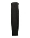 Bsb Woman Maxi Dress Charcoal Size M Modal, Polyester In Multi