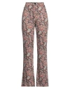 Bsb Woman Pants Black Size L Viscose In Black