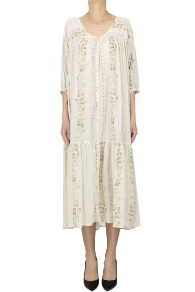 Bsbee Long Shirt Dress In White