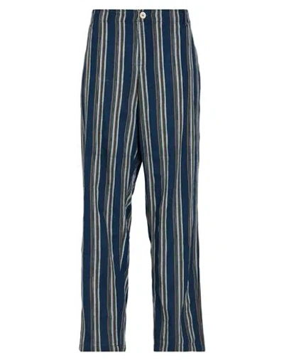 Bsbee Man Pants Navy Blue Size Xxl Cotton