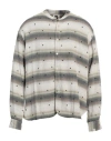 Bsbee Man Shirt Light Grey Size Xxl Cotton In Grey