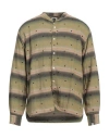 Bsbee Man Shirt Military Green Size Xxl Cotton