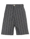 Bsbee Man Shorts & Bermuda Shorts Charcoal Size 30 Cotton In Grey