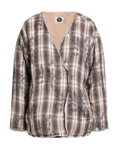 Bsbee Woman Jacket Brown Size M Cotton