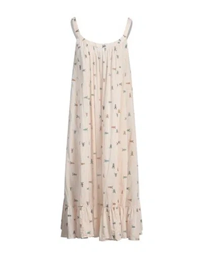 Bsbee Woman Midi Dress Blush Size M Cotton In Pink