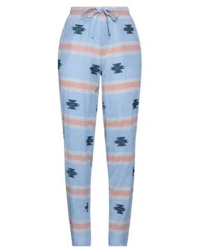 Bsbee Woman Pants Light Blue Size S Cotton