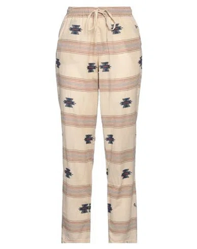Bsbee Woman Pants Sand Size M Cotton In Beige