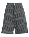 Bsbee Woman Shorts & Bermuda Shorts Black Size 25 Cotton In Black