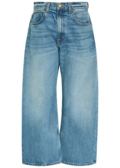 Bsides Floppy Wide-leg Jeans In Blue
