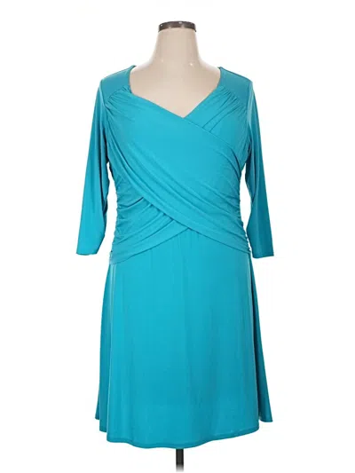 Pre-owned B-slim Cocktail Dress In Blue