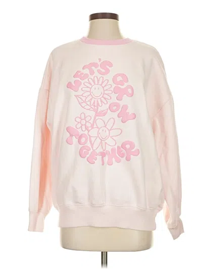 Pre-owned Bsr By Samii Ryan Sweatshirt In Pink