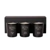 Bɔta Black Seasons Of Africa Collection: Candle Discovery Set In Black