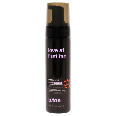 B.tan Love At First Tan Self Tan Mousse By B. Tan For Unisex - 6.7 oz Mousse In Purple