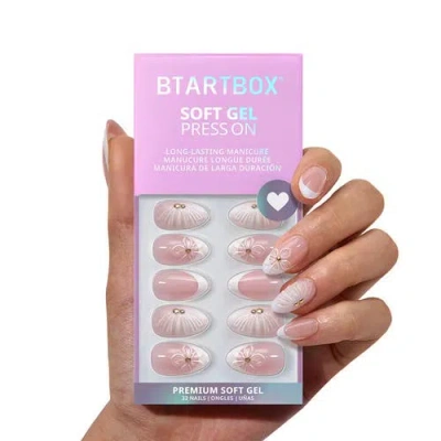 Btartboxnails Press-on Nails Set Short Almond In Pink