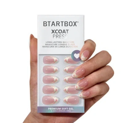 Btartboxnails Press-on Nails Set Short Almond In Transparent