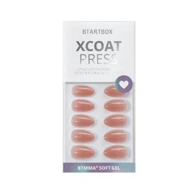 Btartboxnails Press-on Nails Set Short Almond In Transparent