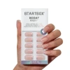 Btartboxnails Press-on Nails Set Short Square In Transparent