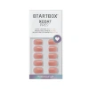 Btartboxnails Press-on Nails Set Short Square In Brown