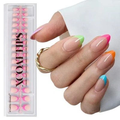 Btartboxnails Soft Gel Nail Tips Xcoattips® French In Multi