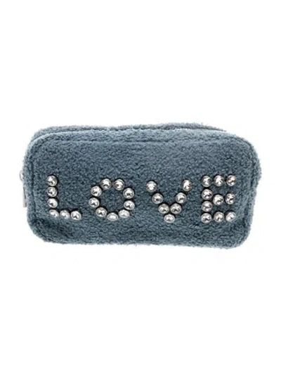 Pre-owned Btb Clutch In Blue