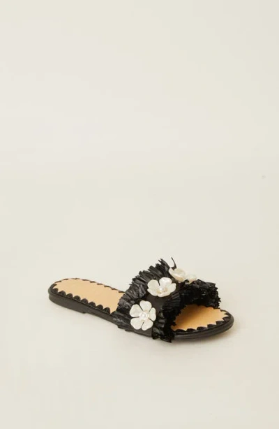 Btb Los Angeles Bali Floral Slide In Black